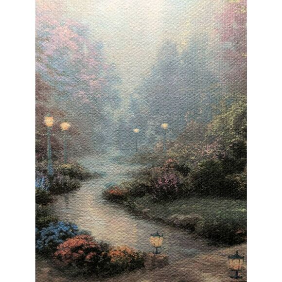 Thomas Kinkade "Beyond Spring Gate" sighned - Picture 16 of 16